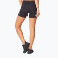 Pantaloncini da allenamento da donna 2XU Core Compression 5" nero/argento 3