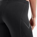 Leggings da allenamento da donna 2XU Core Compression 3/4 nero/argento 6