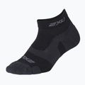 2XU Vectr Light Cushion 1/4 calzini da corsa nero/titanio