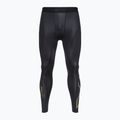 Leggings da allenamento da uomo 2XU Force Compression nero/oro