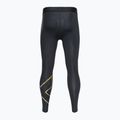 Leggings da allenamento da uomo 2XU Force Compression nero/oro 2