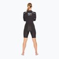 Muta da triathlon da donna 2XU Swimrun 1 nero/acquario stampa verde acqua 3