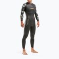 Muta da triathlon da uomo 2XU Propel 2 nero/arancio fizz 6