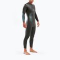 Muta da triathlon 2XU Propel 1 nero/blu ombre da uomo 7
