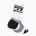 Calzini da corsa 2XU Vectr Cushion Crew bianco/nero 2