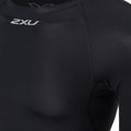 Maglia a maniche lunghe da allenamento 2XU Core Compression nero/argento per uomo 6