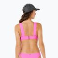 Parte superiore di un costume da bagno da donna Rip Curl Premium Surf D-Dd Deep V super pink 3