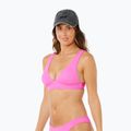 Parte superiore di un costume da bagno da donna Rip Curl Premium Surf D-Dd Deep V super pink 4