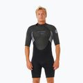 Muta da nuoto uomo Rip Curl Omega 2/2 mm Back Zip Springsuit grey