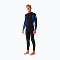 Muta da nuoto uomo Rip Curl Trad 3/2 mm Back Zip black/blue 3