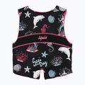 Jetpilot Cause Teen Neo Vest gilet di galleggiamento nero/rosa per bambini 6