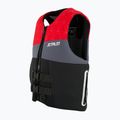 Gilet di assicurazione Jetpilot Cause Neo da uomo rosso/carbone/nero