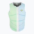 Gilet di sicurezza Jetpilot Pacer X1 Neo da donna, blu menta