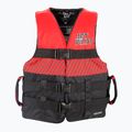 Gilet da uomo Jetpilot Helium F/E Nylon Belay Vest nero/rosso