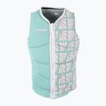 Gilet di sicurezza da donna Jetpilot Isla X1 F/E Neo Vest verde acqua