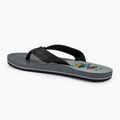 Infradito Rip Curl Ripper Open Toe da uomo nero/grigio 3