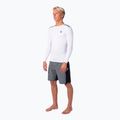 Rip Curl Tech Bomb LSL UVT da uomo, manica lunga da nuoto, bianco 3