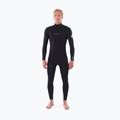 Muta Rip Curl Dawn Patrol Perf 4/3 mm GB C/Zip nera da uomo