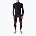 Muta Rip Curl Dawn Patrol Perf 4/3 mm GB C/Zip nera da uomo 4