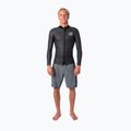 Maglietta Rip Curl Dawn Patrol 1.5mm F/Zip in neoprene nero da uomo