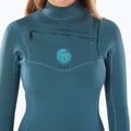 Muta Rip Curl Dawn Patrol 4/3 mm GB C/Zip verde da donna 3