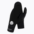 Guanti Rip Curl Flashbomb da uomo in neoprene 7/5 mm nero