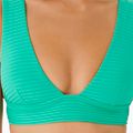 Top del costume da bagno Rip Curl Premium Surf Deep V verde 3