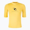 Camicia da bagno Rip Curl Corps SSL UV gialla da uomo