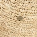 Cappello Rip Curl Crochet da donna a secchiello in paglia naturale 4