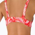 Rip Curl Sun Rays - Top bikini Halter floreale rosso 5