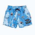 Pantaloncini da bagno Rip Curl Little Savages Volley blu elettrico per bambini