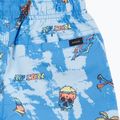 Pantaloncini da bagno Rip Curl Little Savages Volley blu elettrico per bambini 4