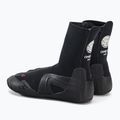 Rip Curl Omega 3 mm S/Toe Zip stivale in neoprene nero 3