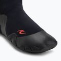 Rip Curl Omega 3mm punta tonda con zip stivale in neoprene nero 7