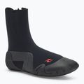 Rip Curl Omega 5mm Round Toe Zip scarpe da acqua nero