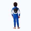 Rip Curl Groms Omega 4/3mm Back Zip blu schiuma da nuoto per bambini 2