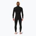 Uomo Rip Curl E Bomb 4/3 mm Zip Free Swim Foam Nero 2