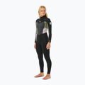 Schiuma da bagno Rip Curl Omega 3/2mm Back Zip kaki donna 3