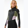 Schiuma da bagno Rip Curl Omega 3/2mm Back Zip kaki donna 4