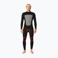 Muta da uomo Rip Curl Omega 5/3 mm GB BZ Steamer nero 4