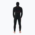 Muta da nuoto uomo Rip Curl Flashbomb Fusion 5/4mm Hooded Zip Free black 2