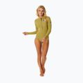 Schiuma da bagno Rip Curl G-Bomb 1 mm 2.0 LS Spring Front Zip kaki Donna 2