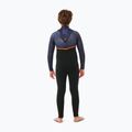 Rip Curl Flashbomb 4/3 mm Chest Zip viola notte schiuma nuoto bambini 2
