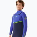 Rip Curl Flashbomb 4/3 mm Chest Zip wild berry schiuma da nuoto per bambini 5