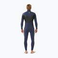 Rip Curl Dawn Patrol 5/3mm Chest Zip muta da nuoto da uomo, navy scuro 2