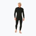 Muta da uomo per il nuoto Rip Curl Dawn Patrol 4/3mm Back Zip black 4