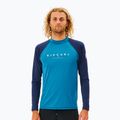 Rip Curl Shockwaves Uomo, manica lunga da nuoto, blu