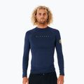 Maniche lunghe da nuoto Rip Curl Dawn Patrol Perf in marino da uomo