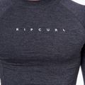 Maniche lunghe da nuoto Rip Curl Dawn Patrol Perf nero marmorizzato da uomo 3
