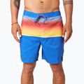 Pantaloncini da bagno Rip Curl Allover Semi Elastic retro blu da uomo